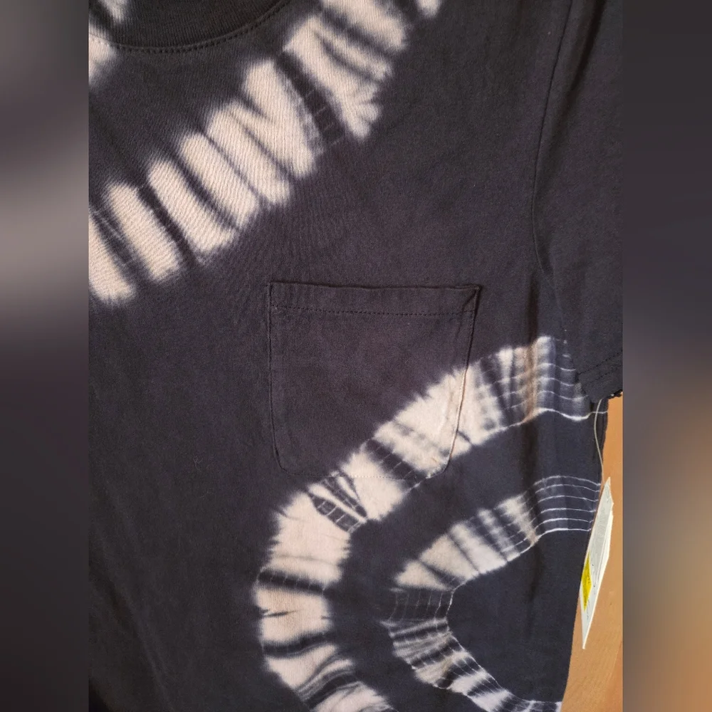 Stylish Blue Tie-Dye Dress - Picture 3 of 4